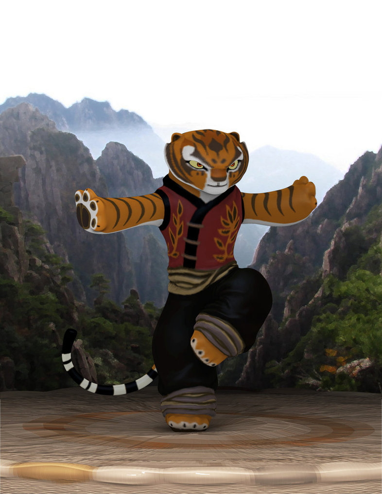 Tigresa de kung fu panda