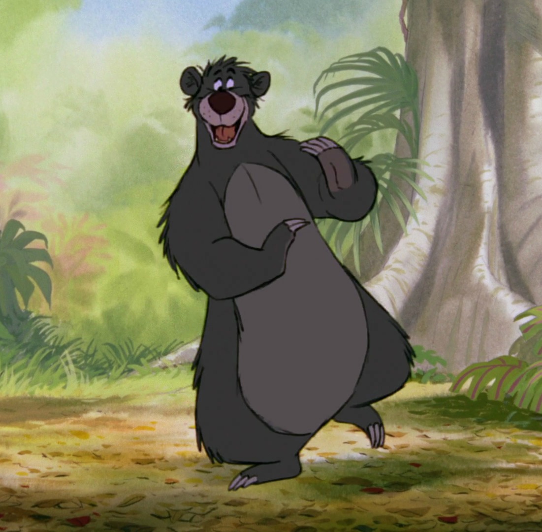 oso baloo: bailando