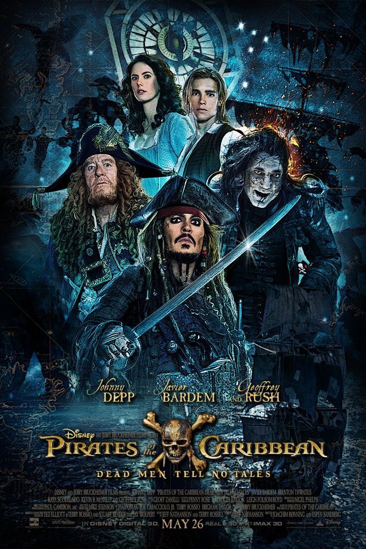 Piratas del Caribe 5: Los personajes